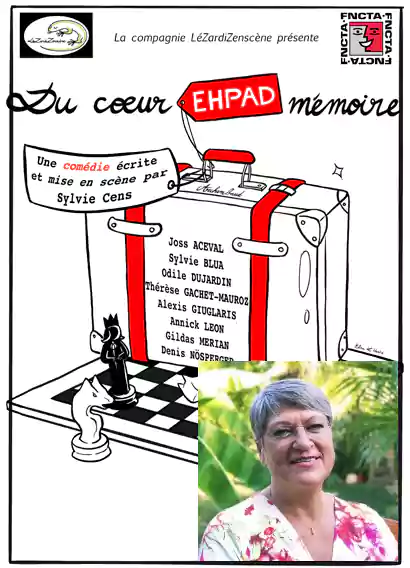 Flyer Pièce de théâtre : Du cœur Hepad mémoire