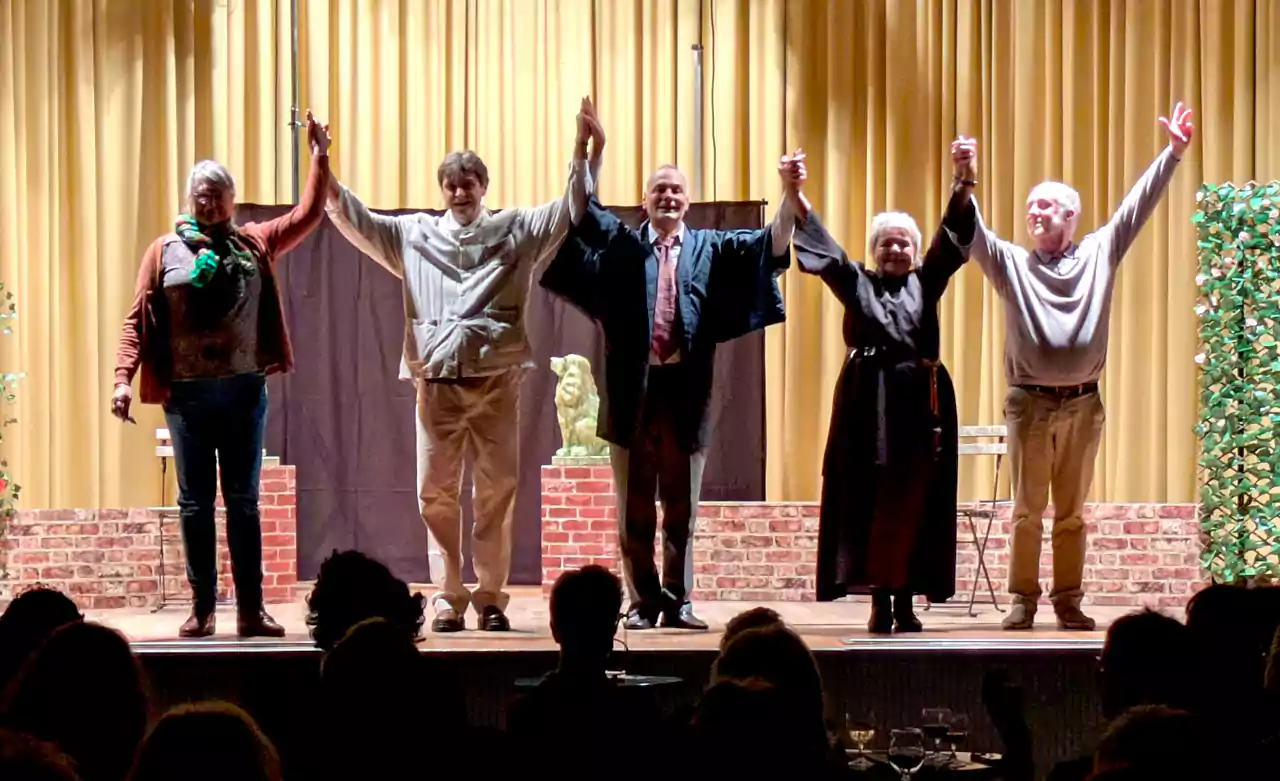 Représentation de la pièce : Le vent des peupliers, en Allemagne